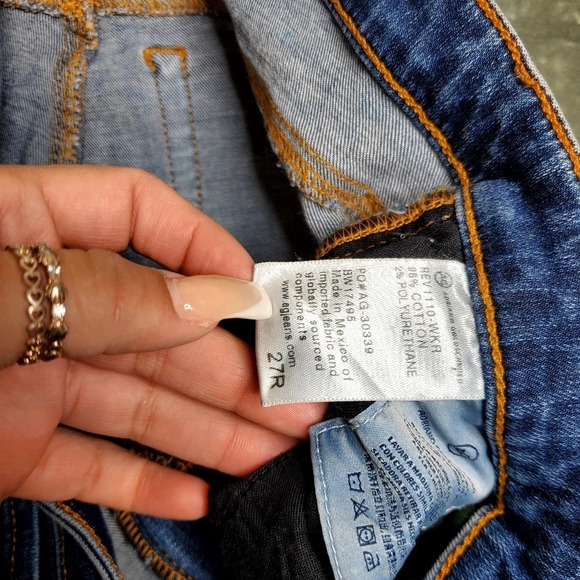 AG Adriano Goldschmied The Stilt Cigarette Leg Ankle Jeans - Picture 6 of 7